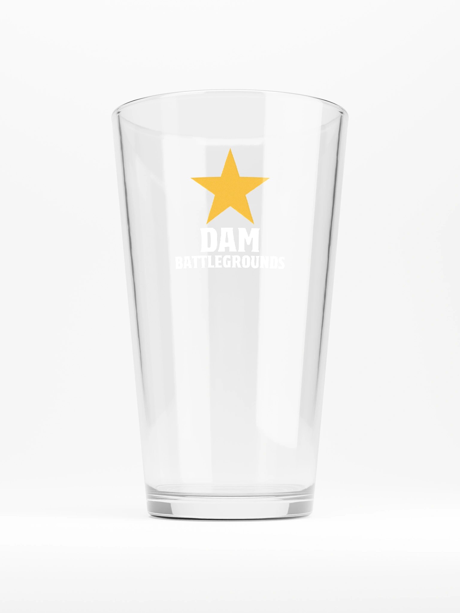 Dam Battlegrounds Pint Glass product image (1)