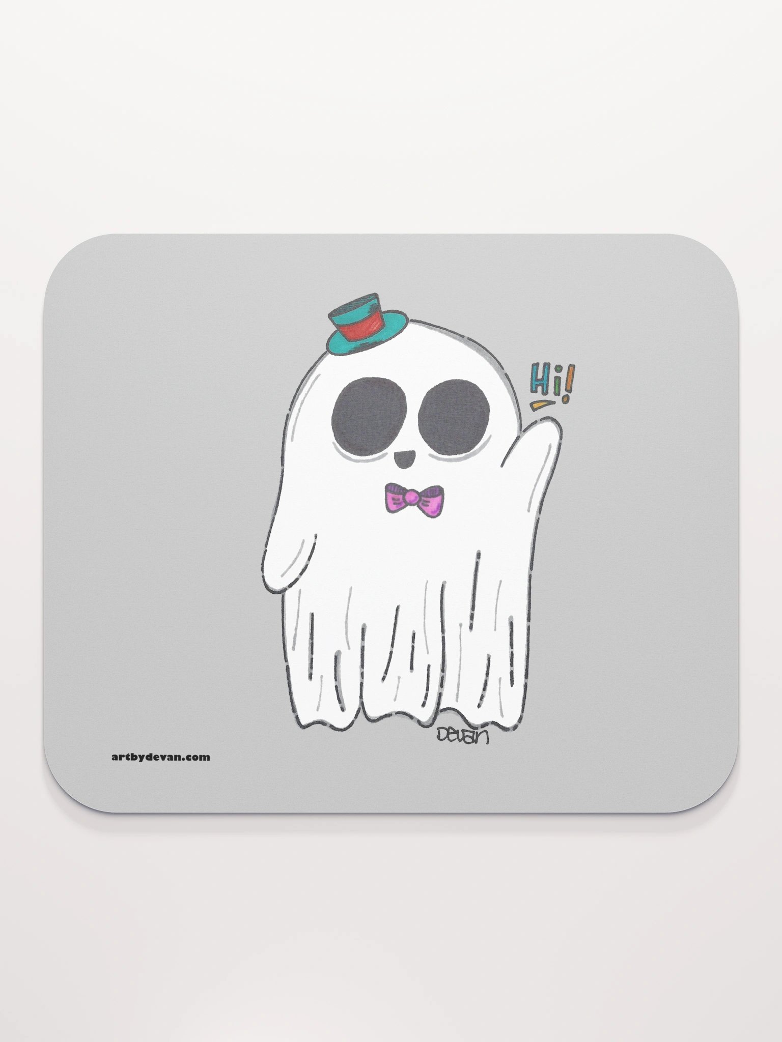 Fancy Ghost Mousepad product image (2)