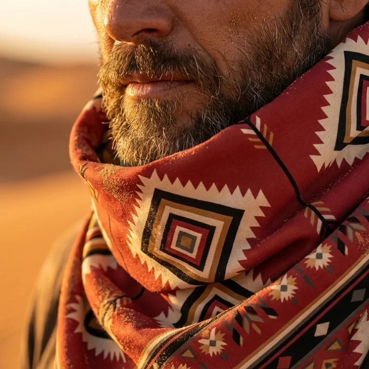 Nomad Scarf (Bandana) – Mexican Symmetry Edition 07 product image (8)
