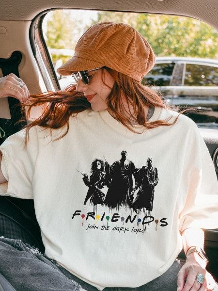 Friends Dark Lord Parody Funny Retro Fall Shirt product image (8)