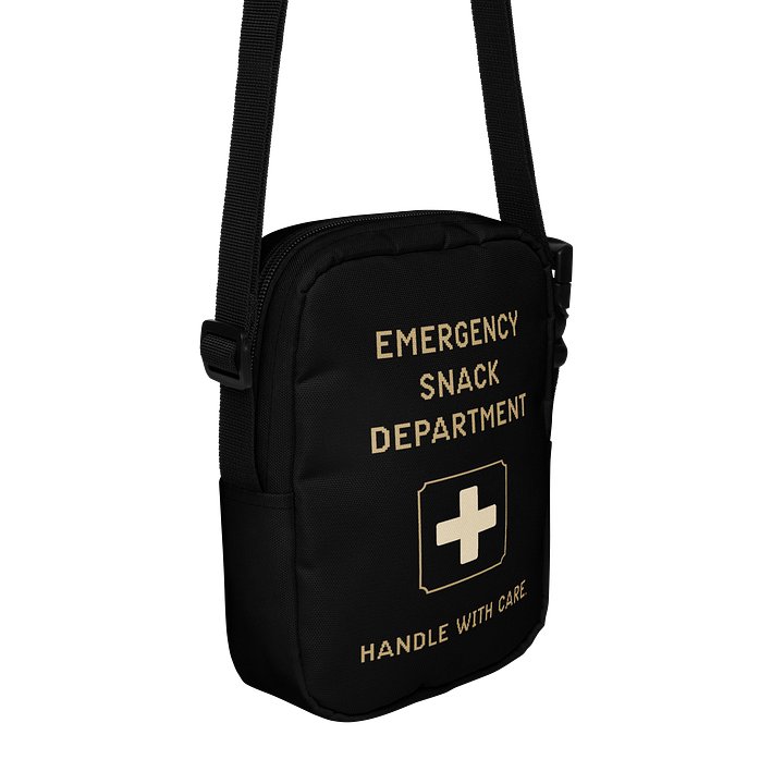 Emergency Snack Department Crossbody Bag | Chronic Illness Spoonie Essentials Bag product image (2)