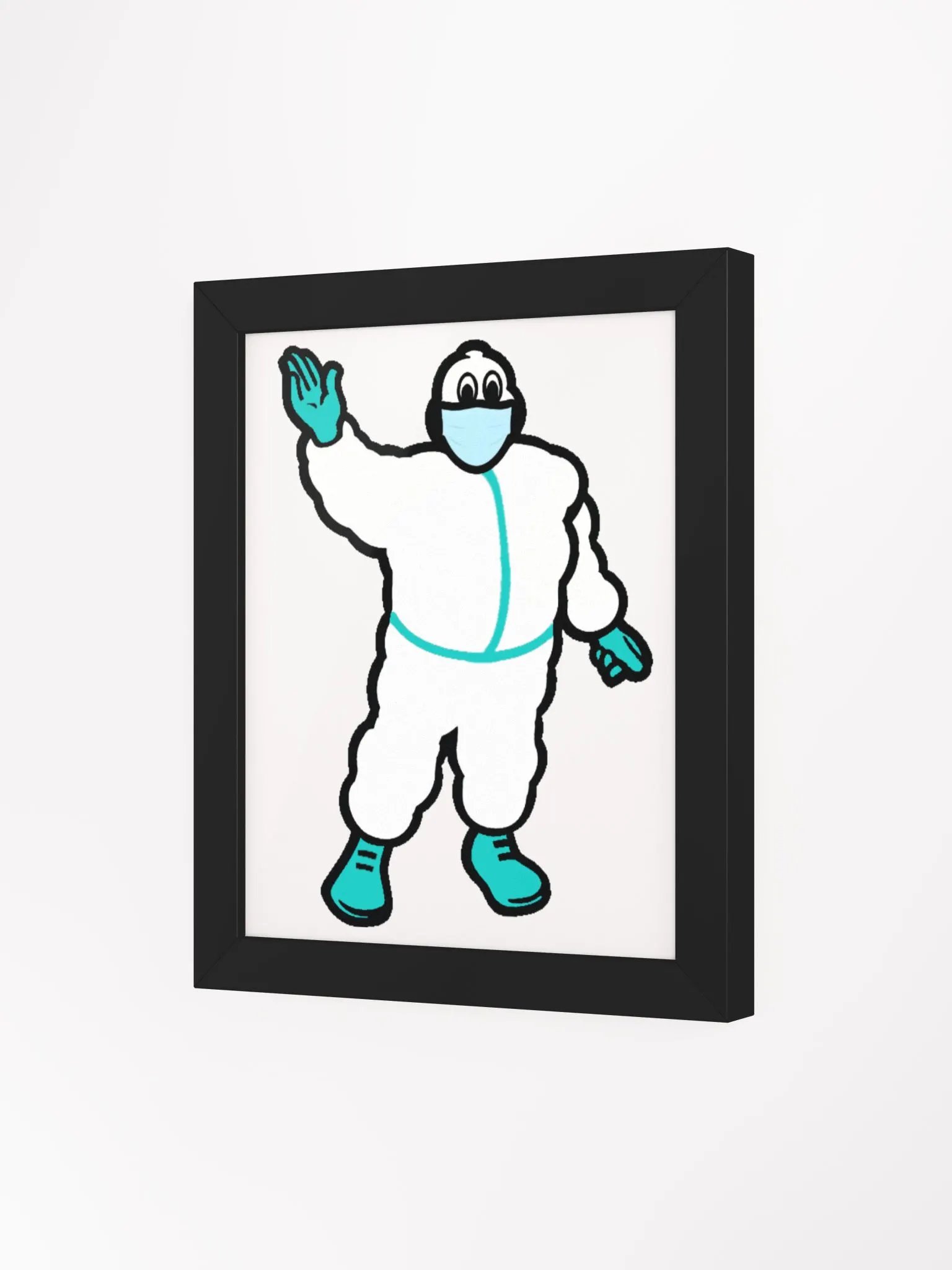 Dr Bibendum Framed High-Quality Matte Poster product image (3)