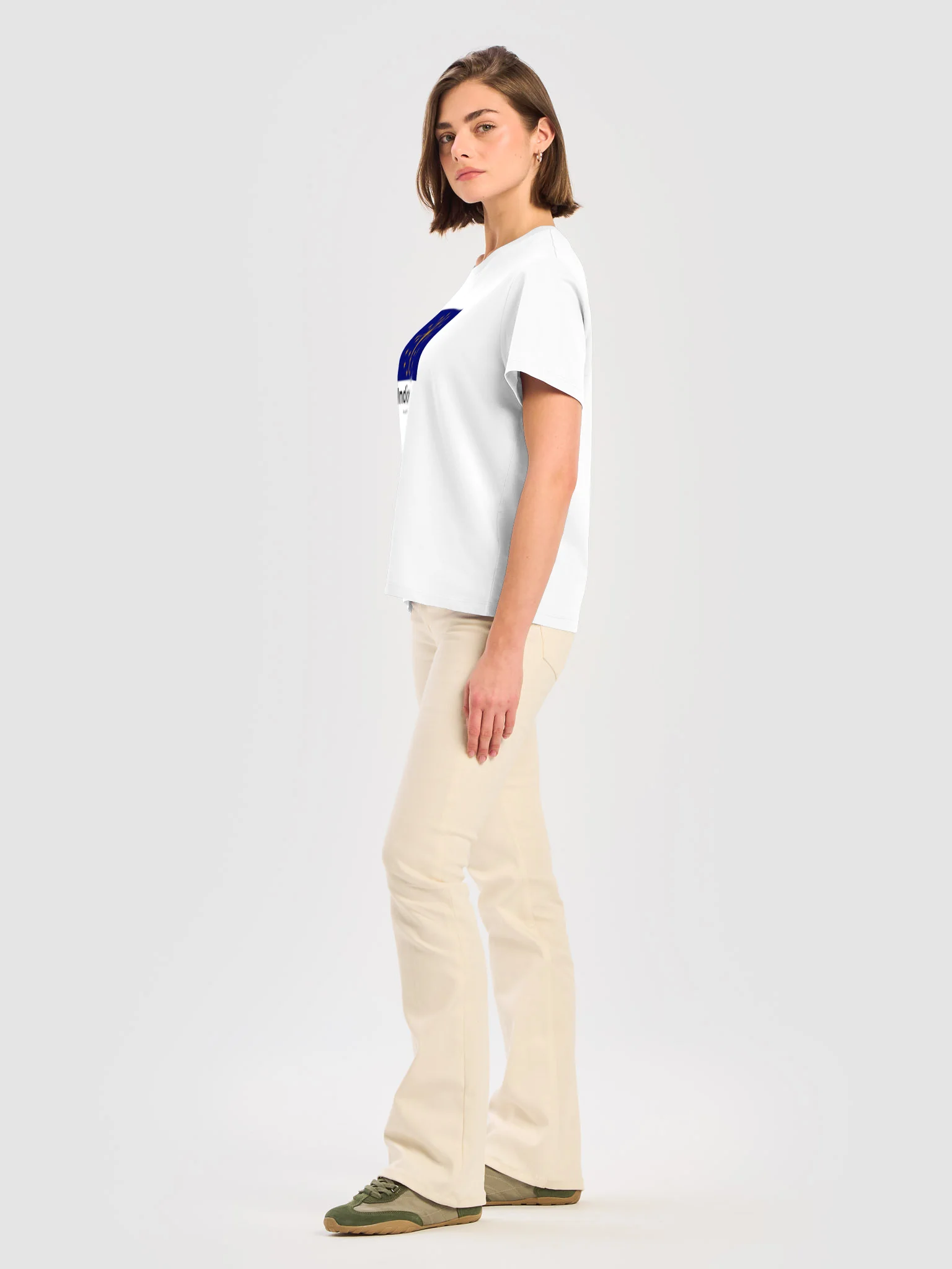 Indiana Women's Ribbed Neck T-Shirt product image (4)