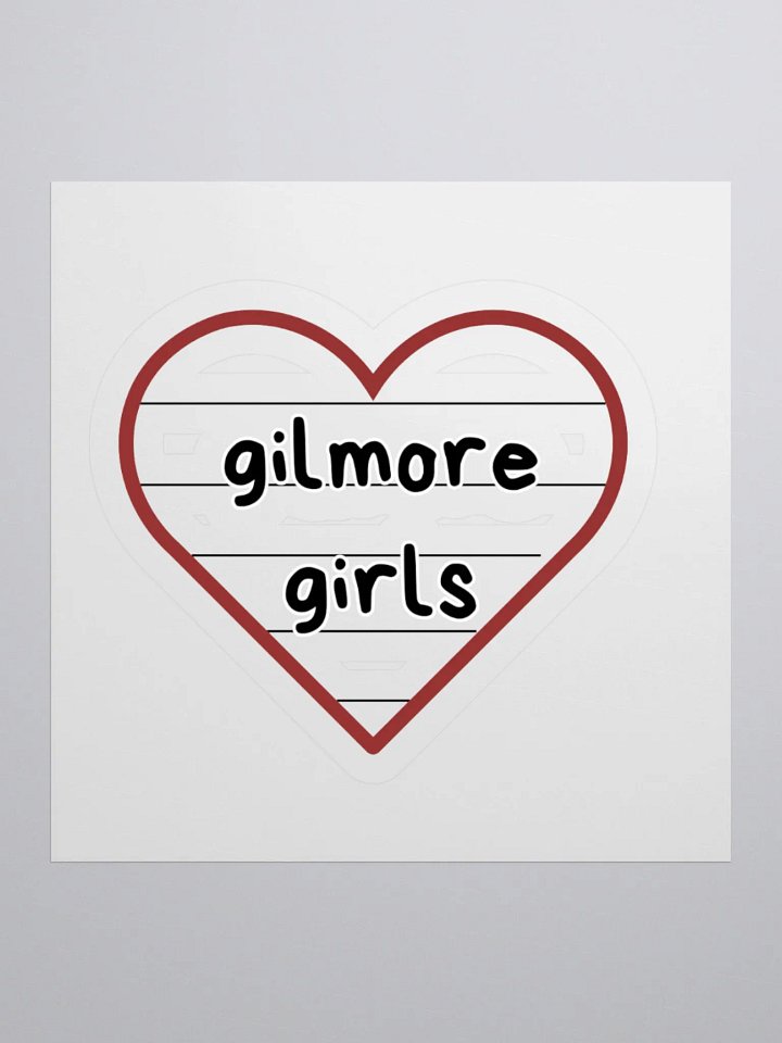 Gilmore Girls Heart - Sticker product image (2)