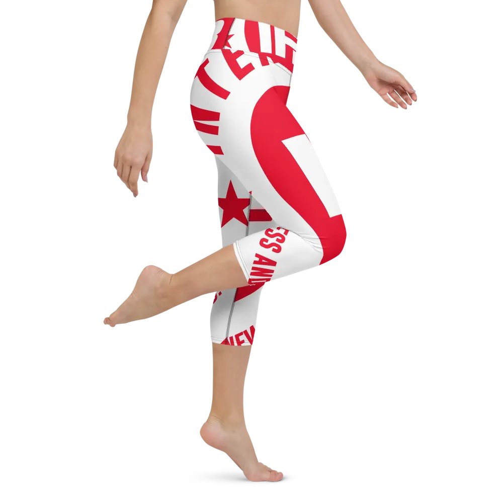 IFBNewsfeed.Org's All-Over Print Yoga Capri Leggings product image (2)