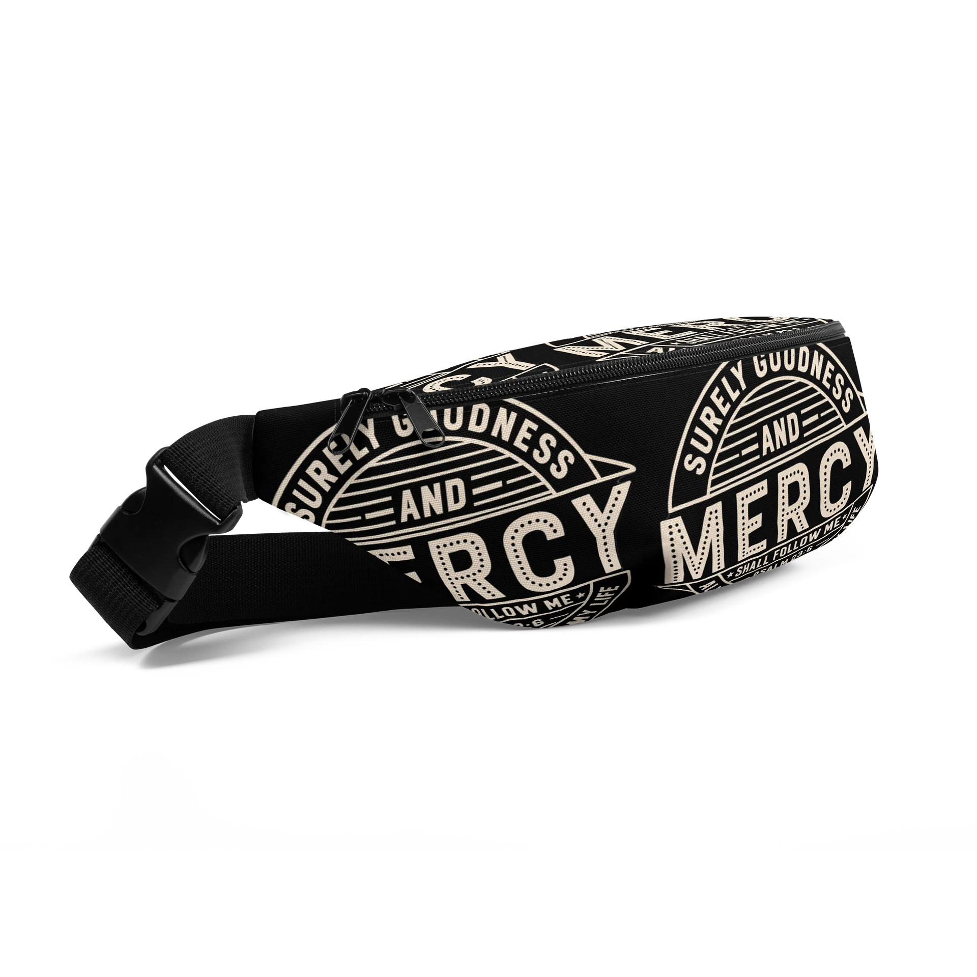 Psalm 23:6 Goodness & Mercy Scripture Belt Bag product image (3)