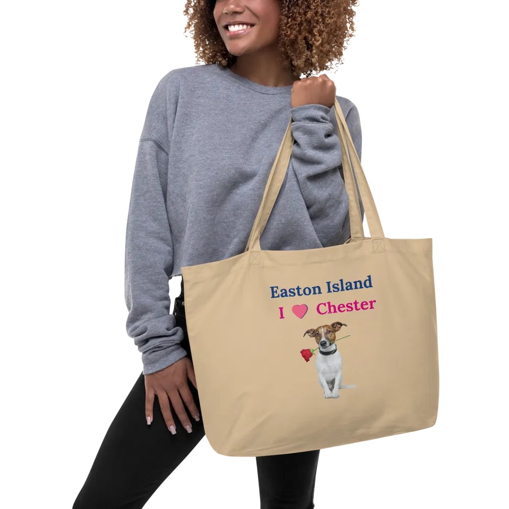 Easton Island - I Heart Chester Tote Bag product image (5)
