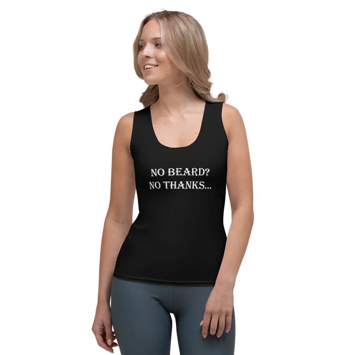 No Beard? Ladies Tank product image (1)