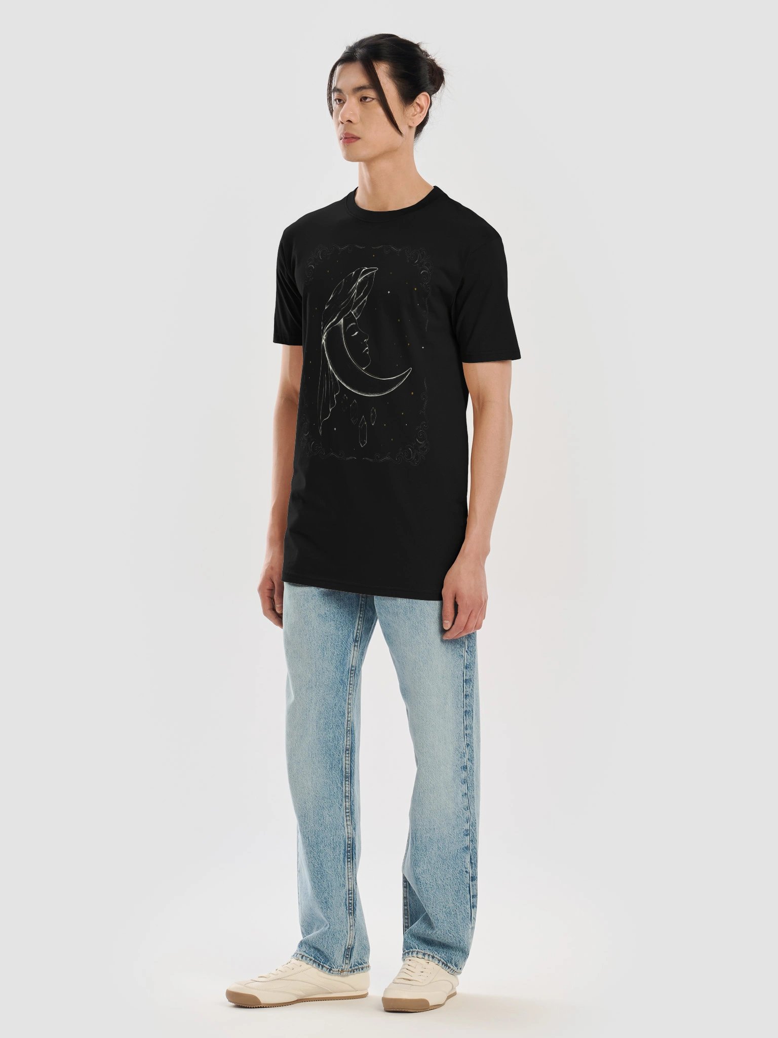 The Veiled Muse // Celestial Nocturne Heavyweight Tee product image (7)