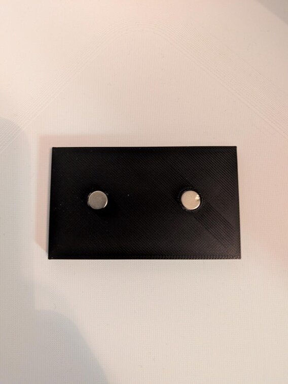 Washington DC Geometric 3D Printed Magnet | DMV Capital Pride Decor product image (2)