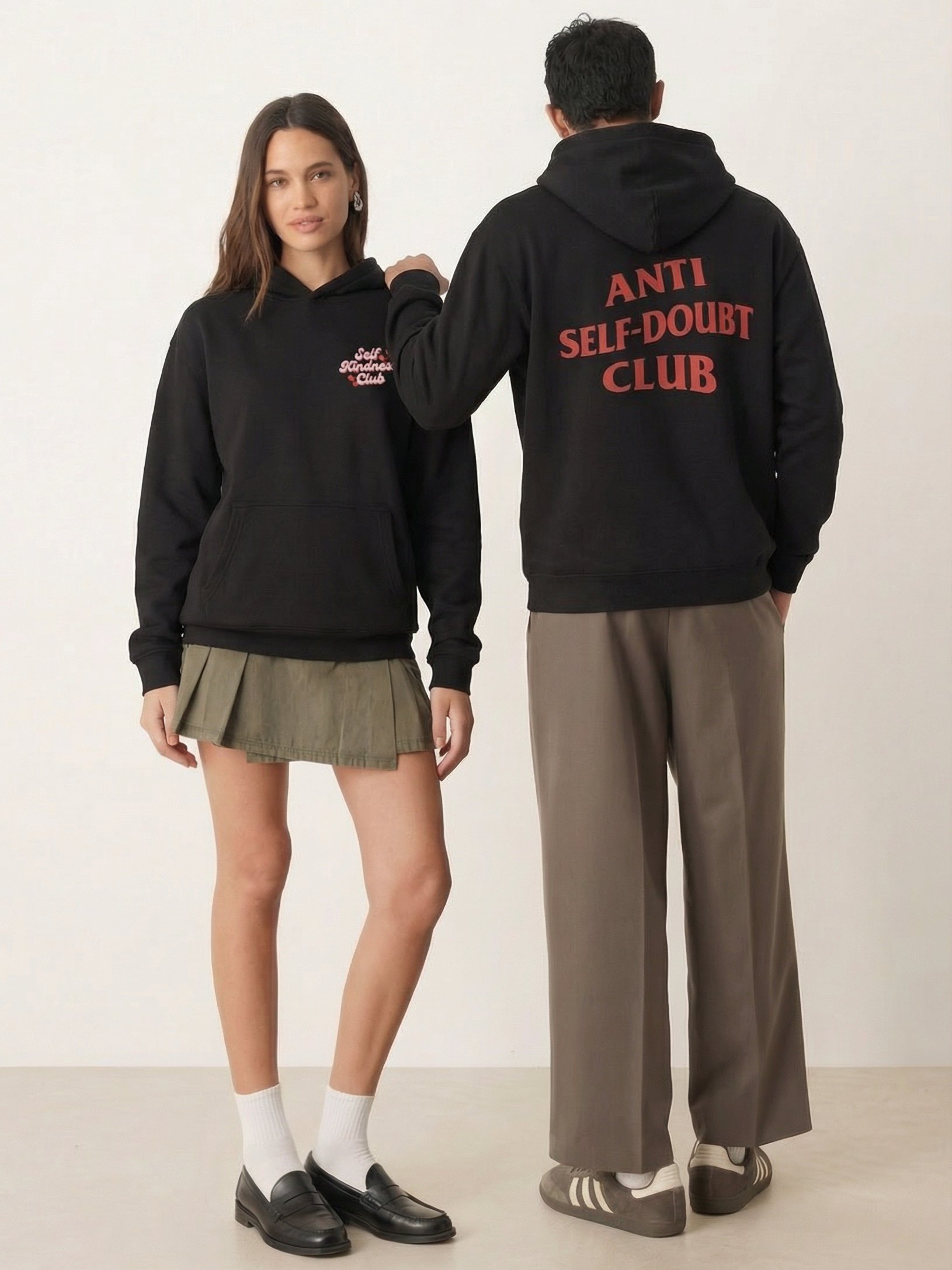 Anti Self-Doubt Club — Heavyweight Hoodie product image (1)