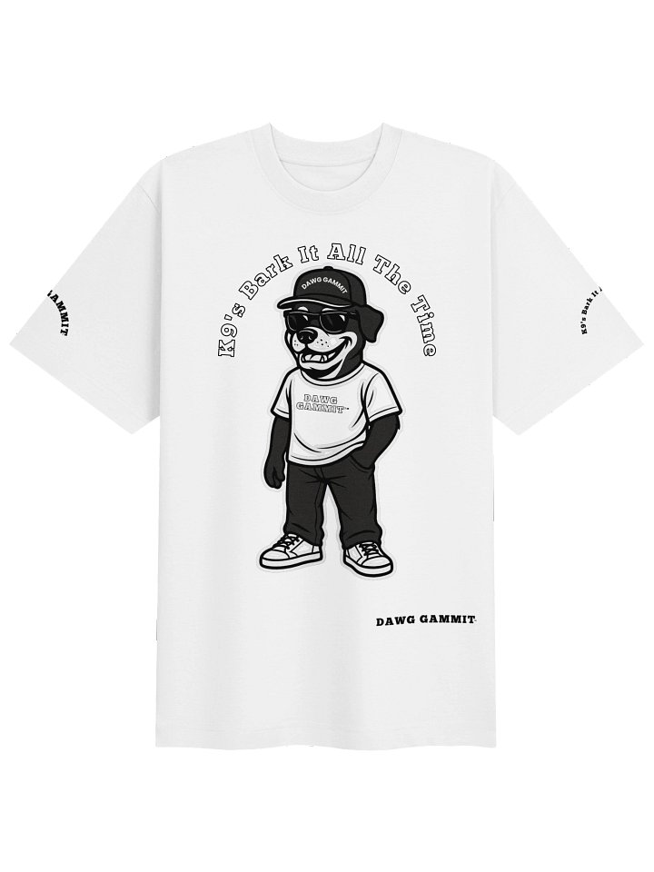 DAWG GAMMIT Rottweiler Dawg Heavy T-shirt product image (1)