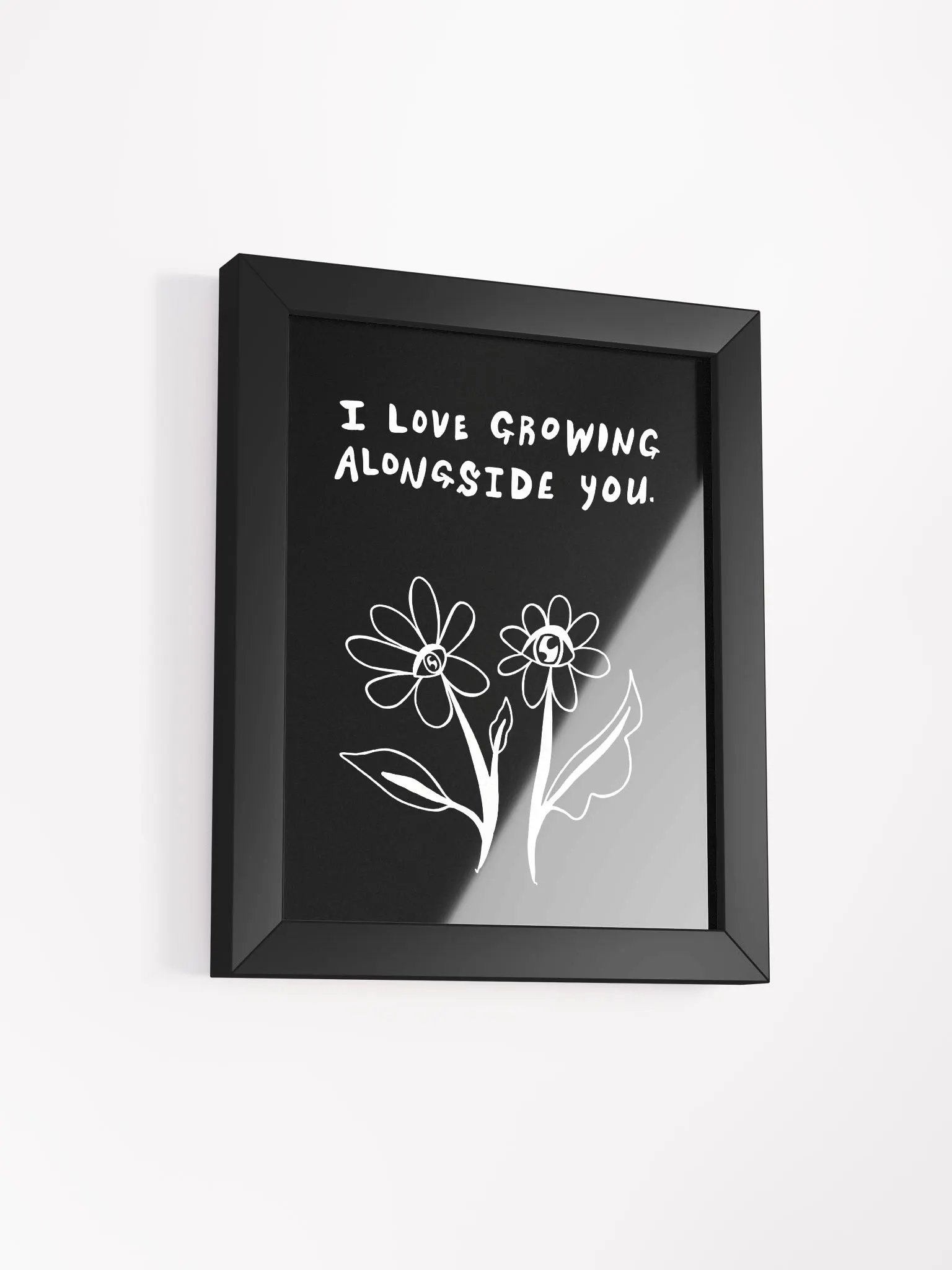 Alongside You Framed Art Print product image (2)