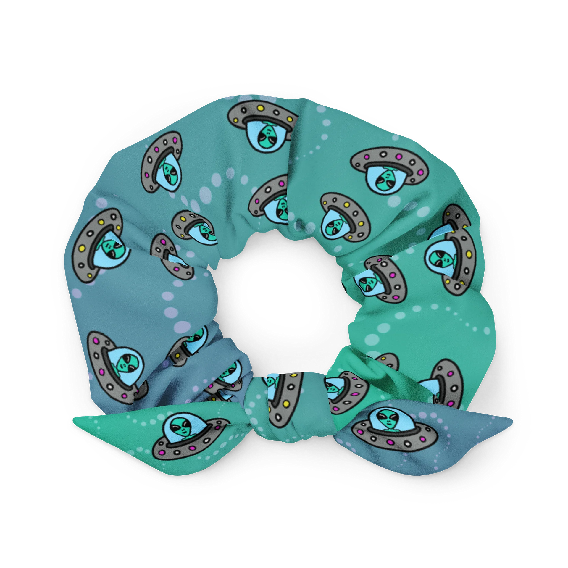 Alien Spaceship Scrunchie product image (1)