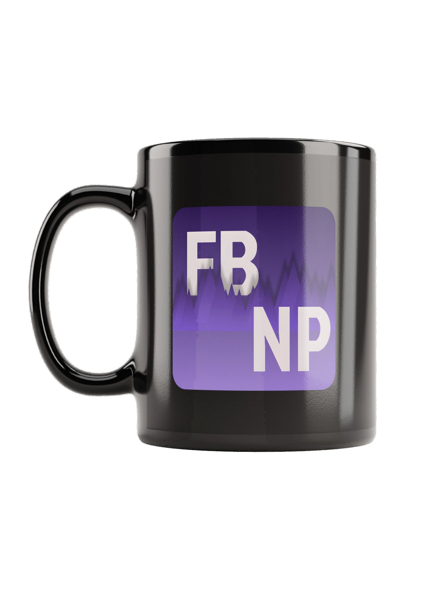 FBNP First Bots Now Players Black Glossy Mug product image (1)