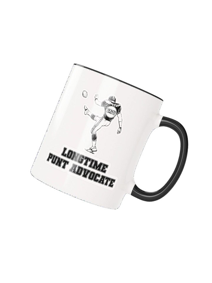 Longtime Punt Advocate Mug (2 Sizes 10 Colors) product image (17)