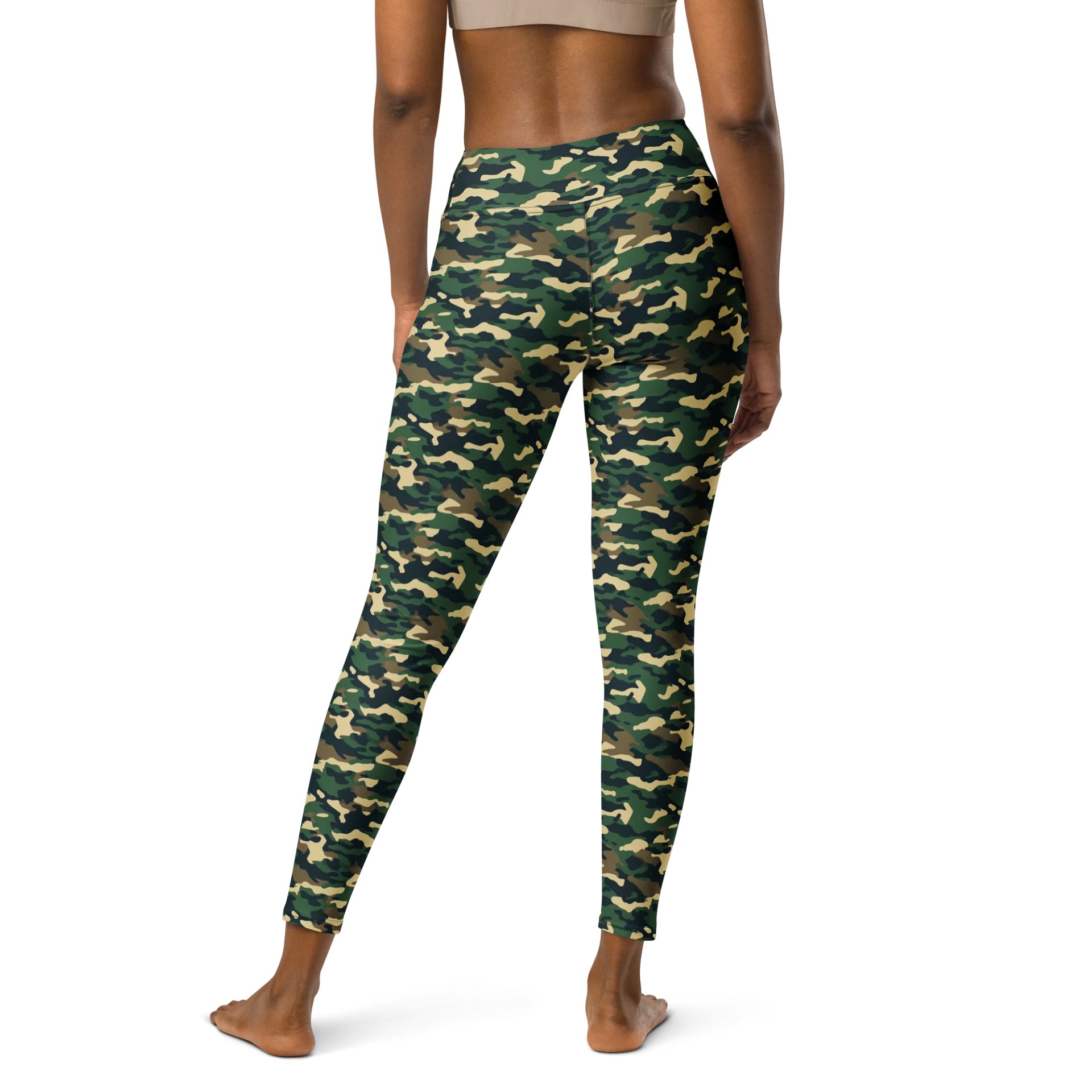 Forest Camo Women’s Leggings product image (3)