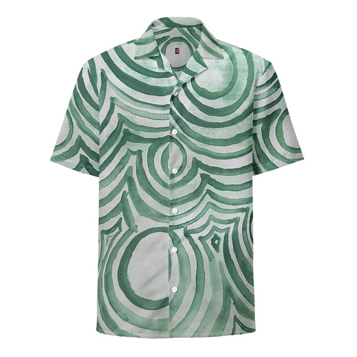 "Green Swirl" Button Up Shirt product image (1)