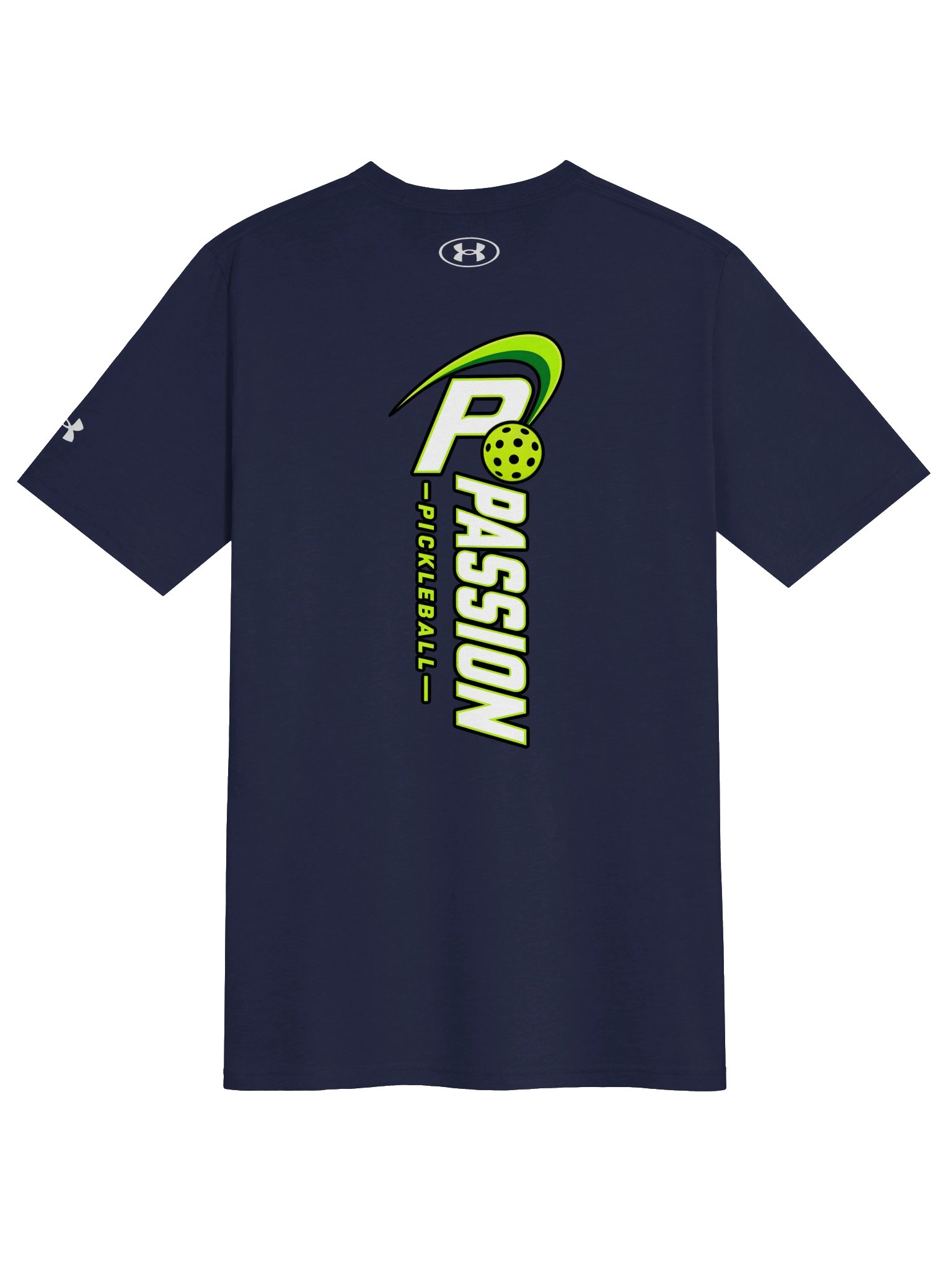 Passion Pickleball Under Armour Tee — Back Logo product image (1)