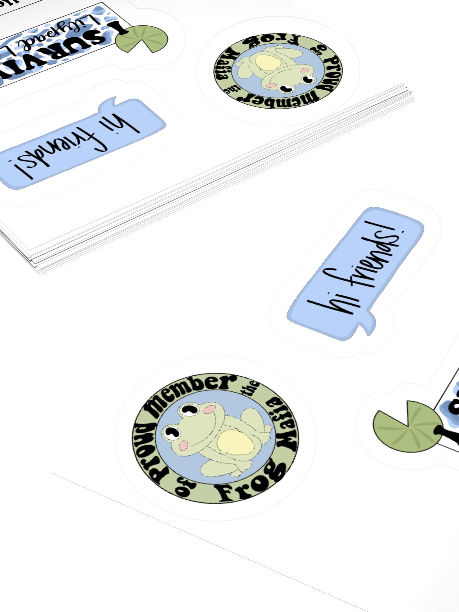 Frog Mafia Sticker Bundle product image (10)