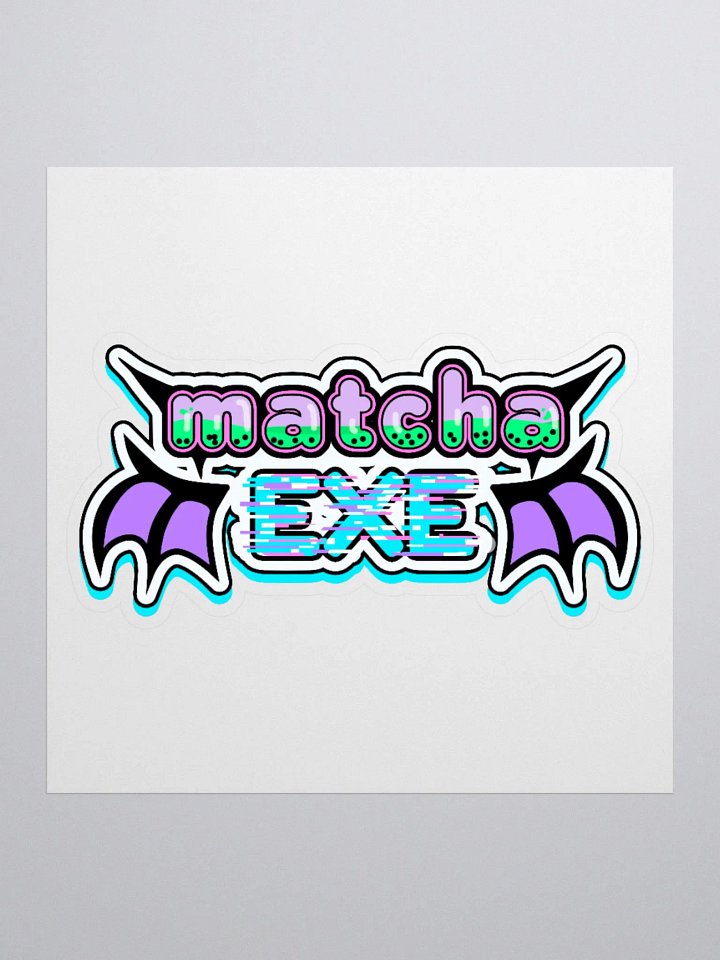 MatchaEXE Logo Sticker product image (3)