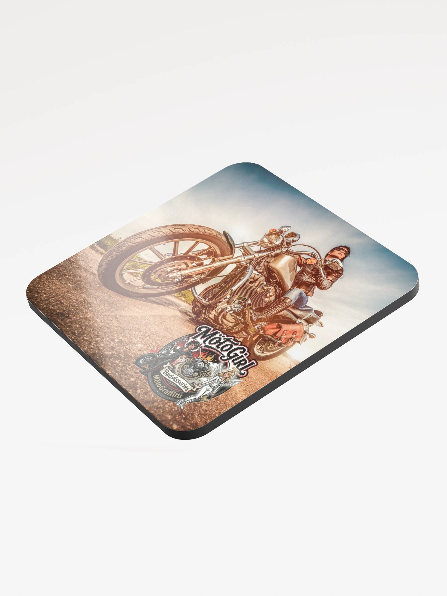 MotoGirl Glossed Cruiser Coaster product image (3)