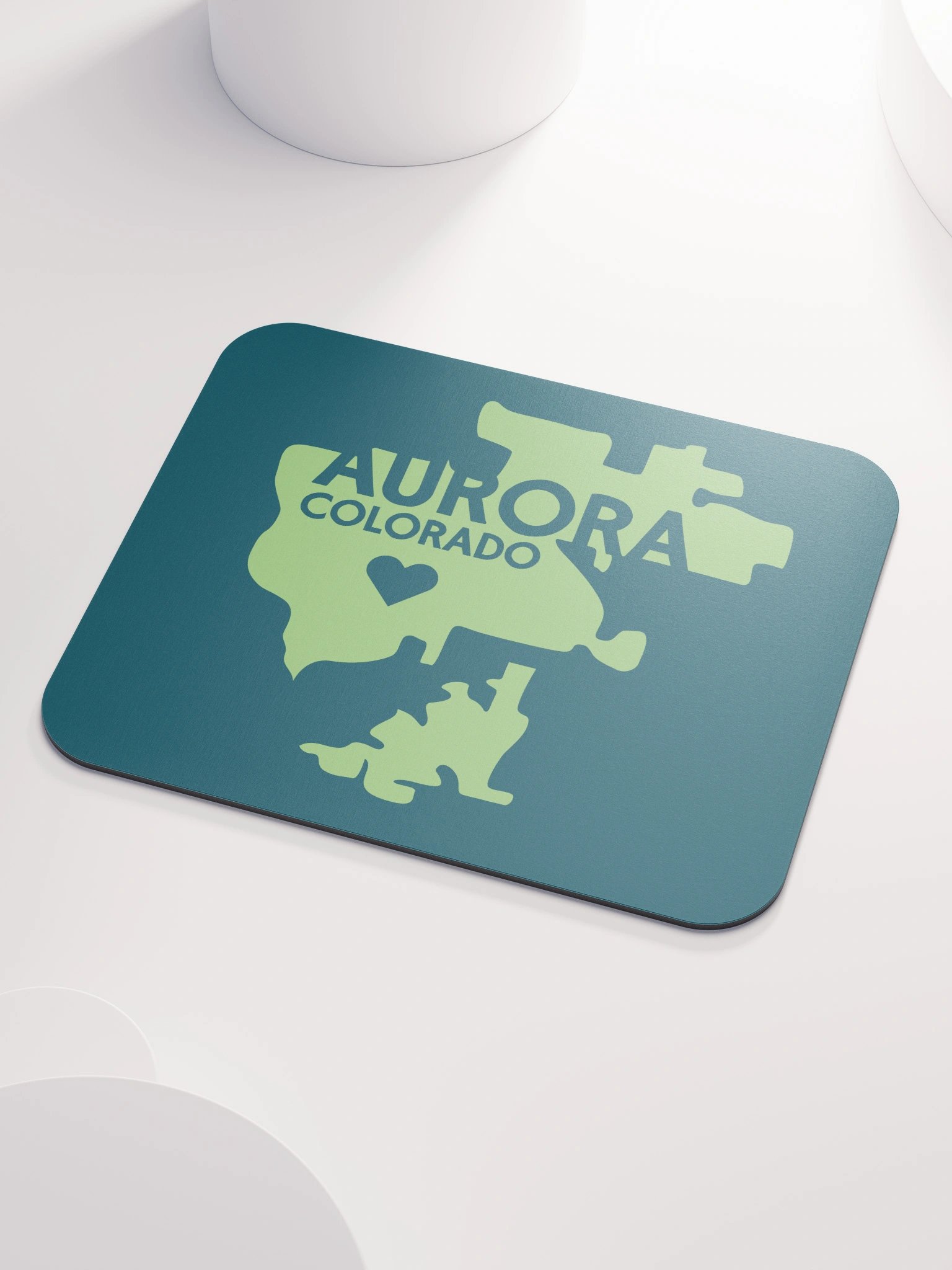 Aurora Map Mouse Pad product image (3)
