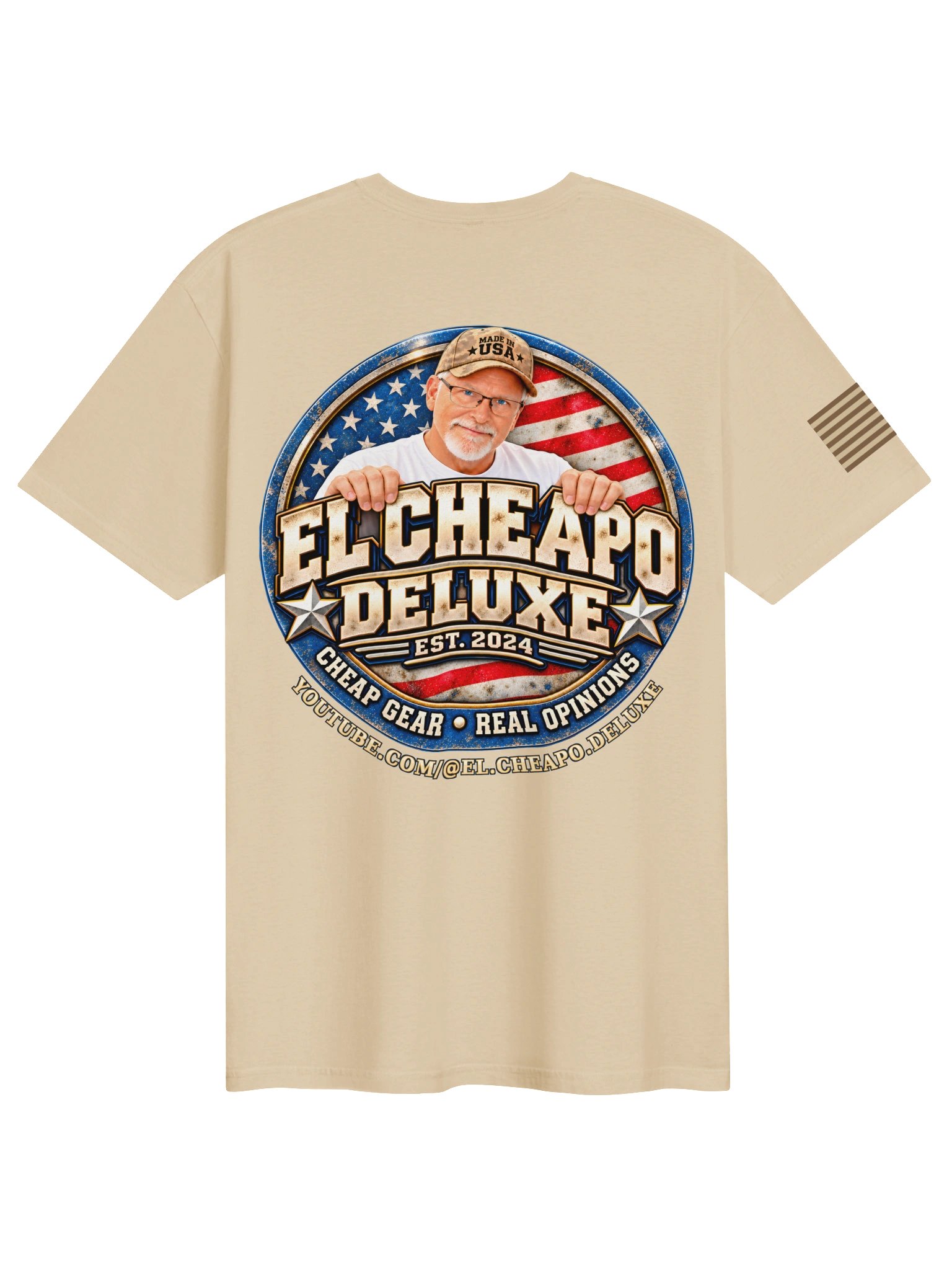 El Cheapo Deluxe Channel – Official Tee product image (2)