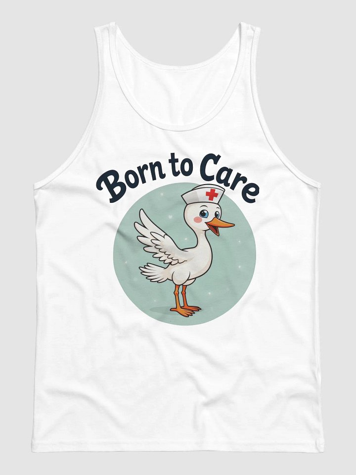 Quirky Nurse Duck Jersey Tank product image (1)