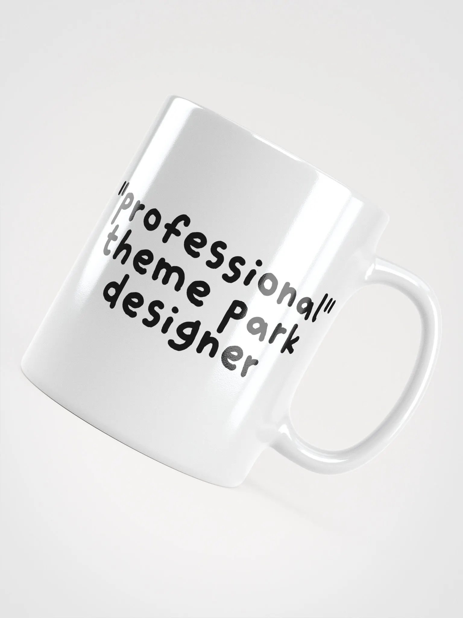 "Professional" Theme Park Designer White Mug product image (4)