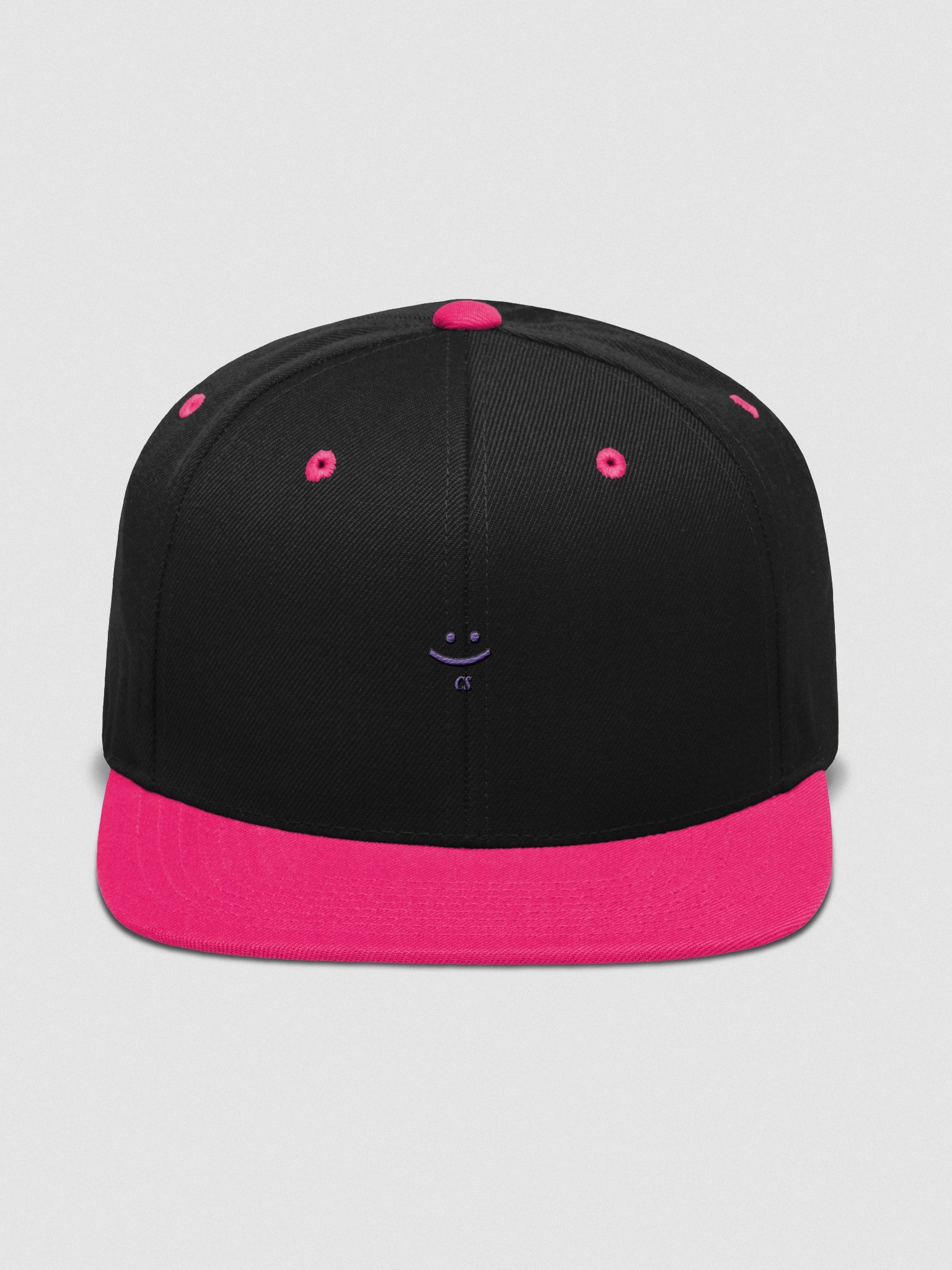 CS Smiley Snapback Cap product image (1)