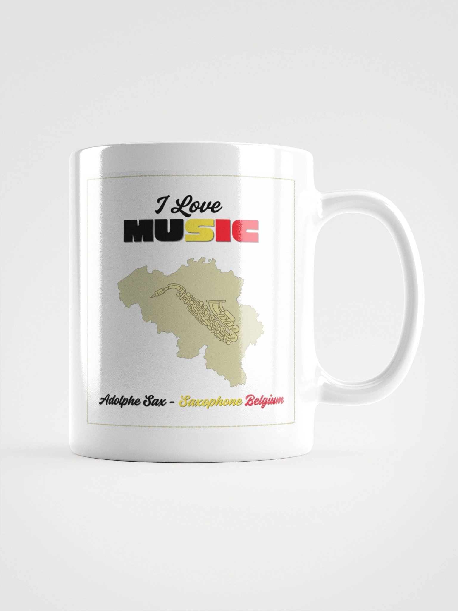 Saxophone mug (English) product image (2)