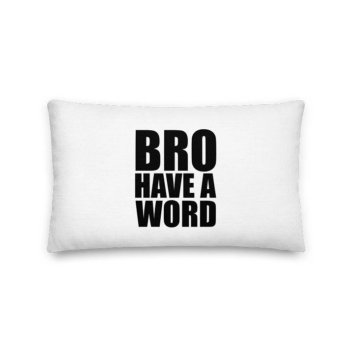 BRO HAVE A WORD - WHITE product image (2)