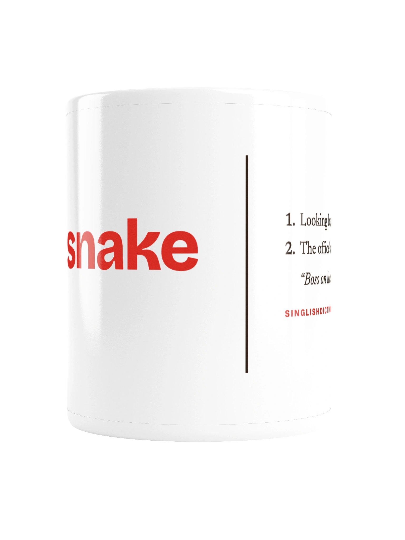 eat snake Mug product image (2)