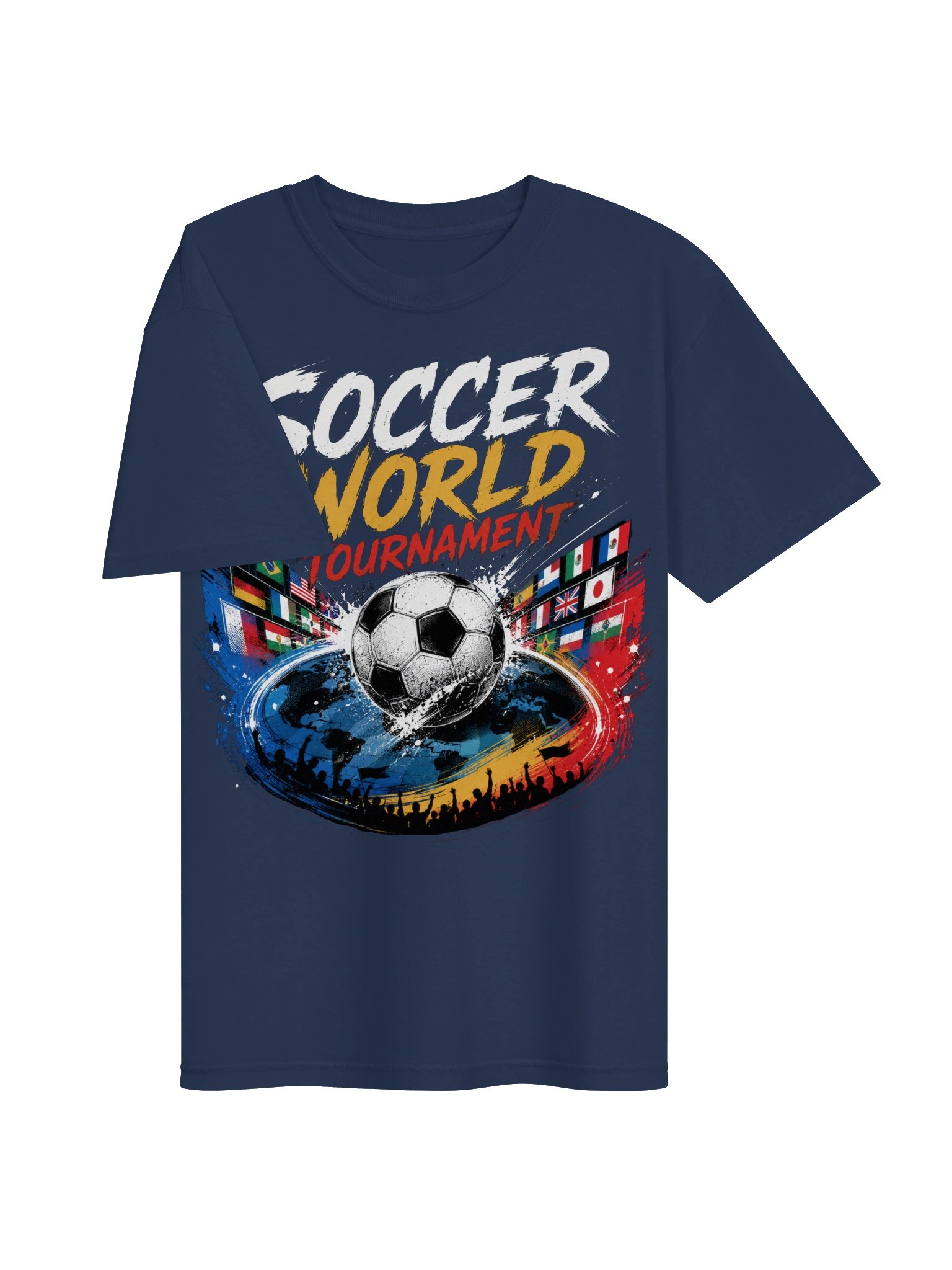 Soccer World Tournament T-Shirt – Global Fan Graphic Tee product image (6)