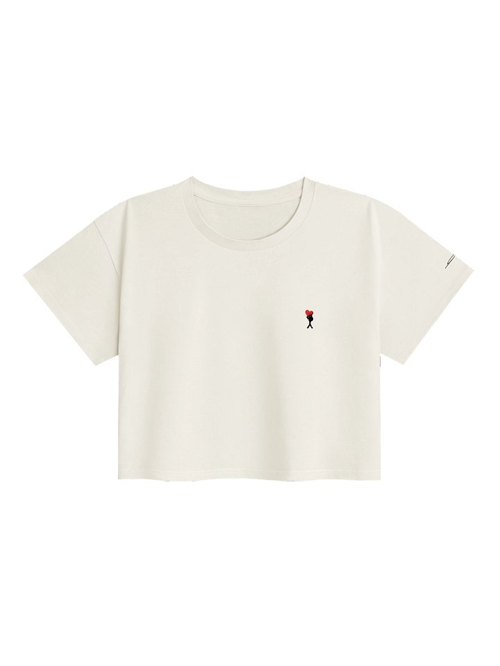 Timeless Summer Crop Top T-Shirt // The Gift of Art product image (2)