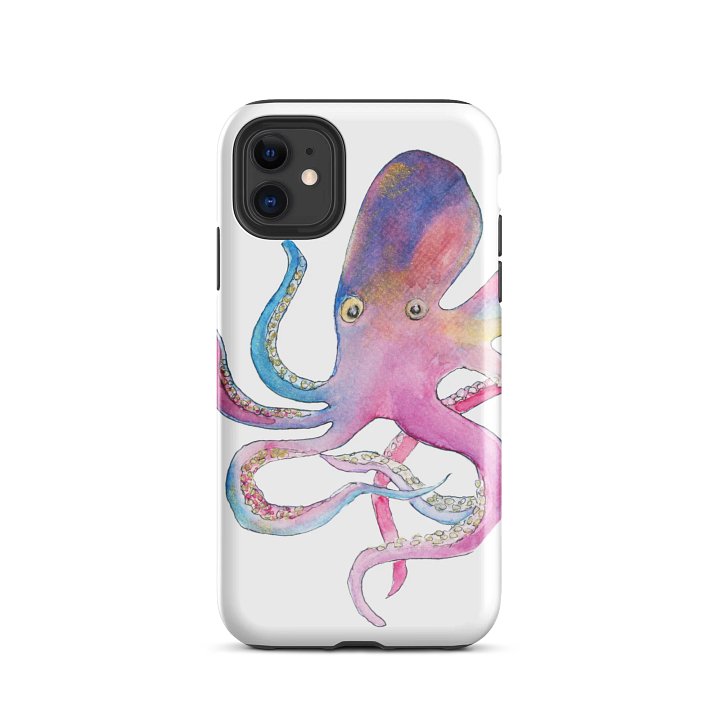 Rainbow Octopus Tough iPhone Case product image (2)