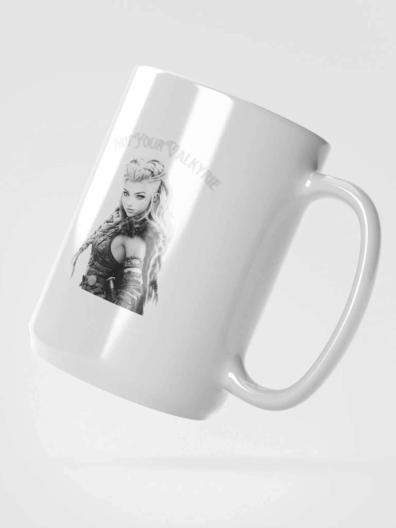 NotYourValkyrie Black & White product image (2)