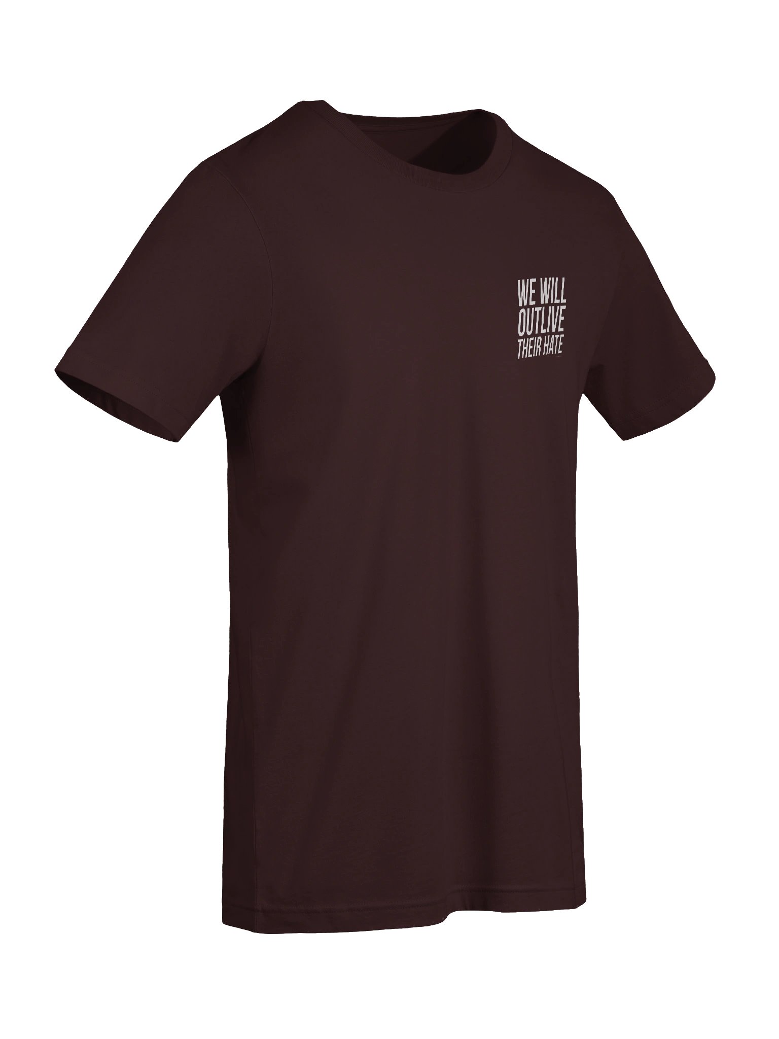 FUTILE DEVICE: WE WILL OUTLIVE THEIR HATE (FRONT AND BACK TEE) product image (73)