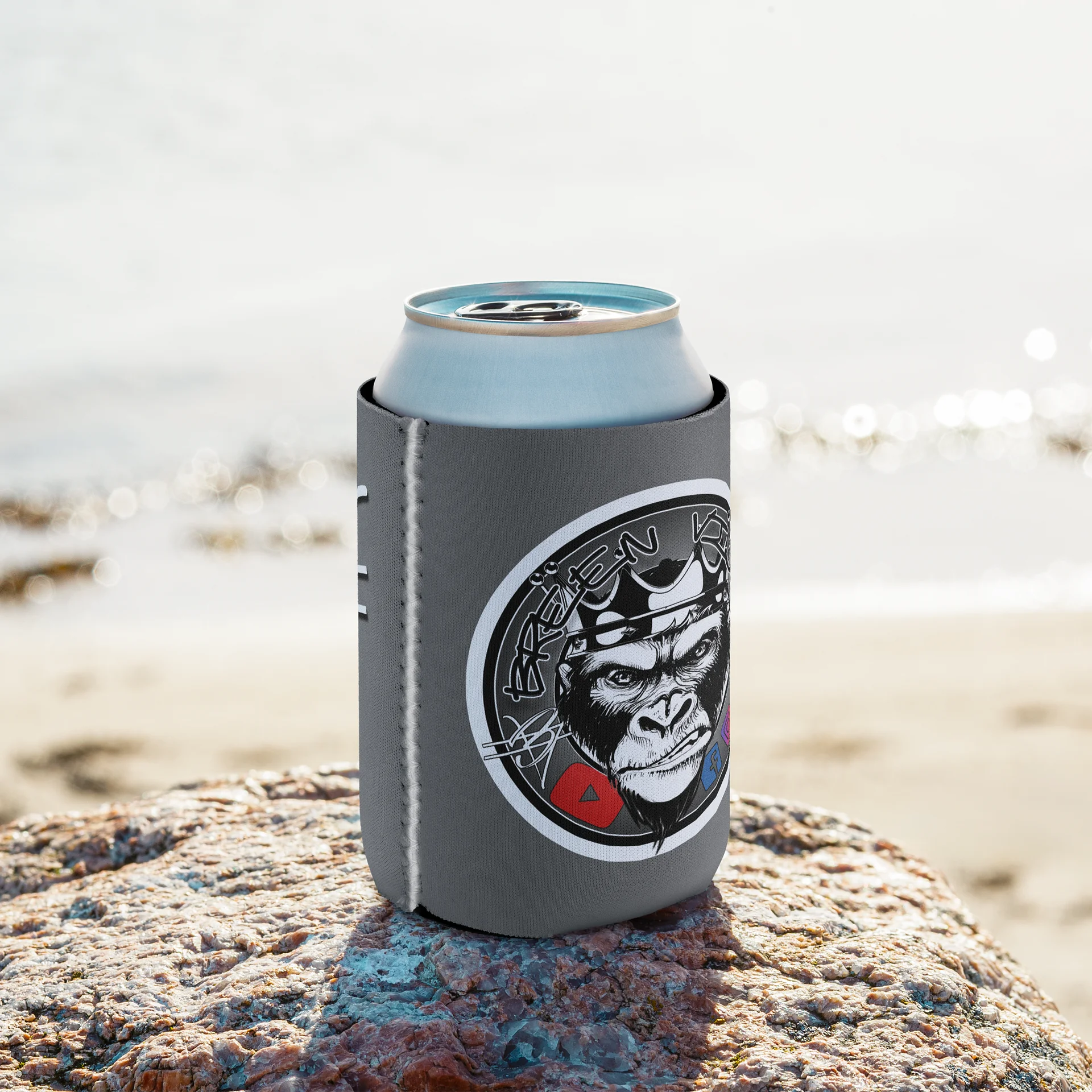 Signature 1 Gorilla Koozie - Grey (regular) product image (8)