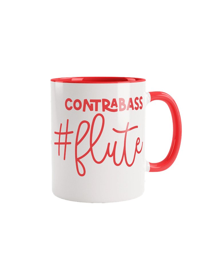 CONTRABASS #flute Ceramic Mug product image (1)