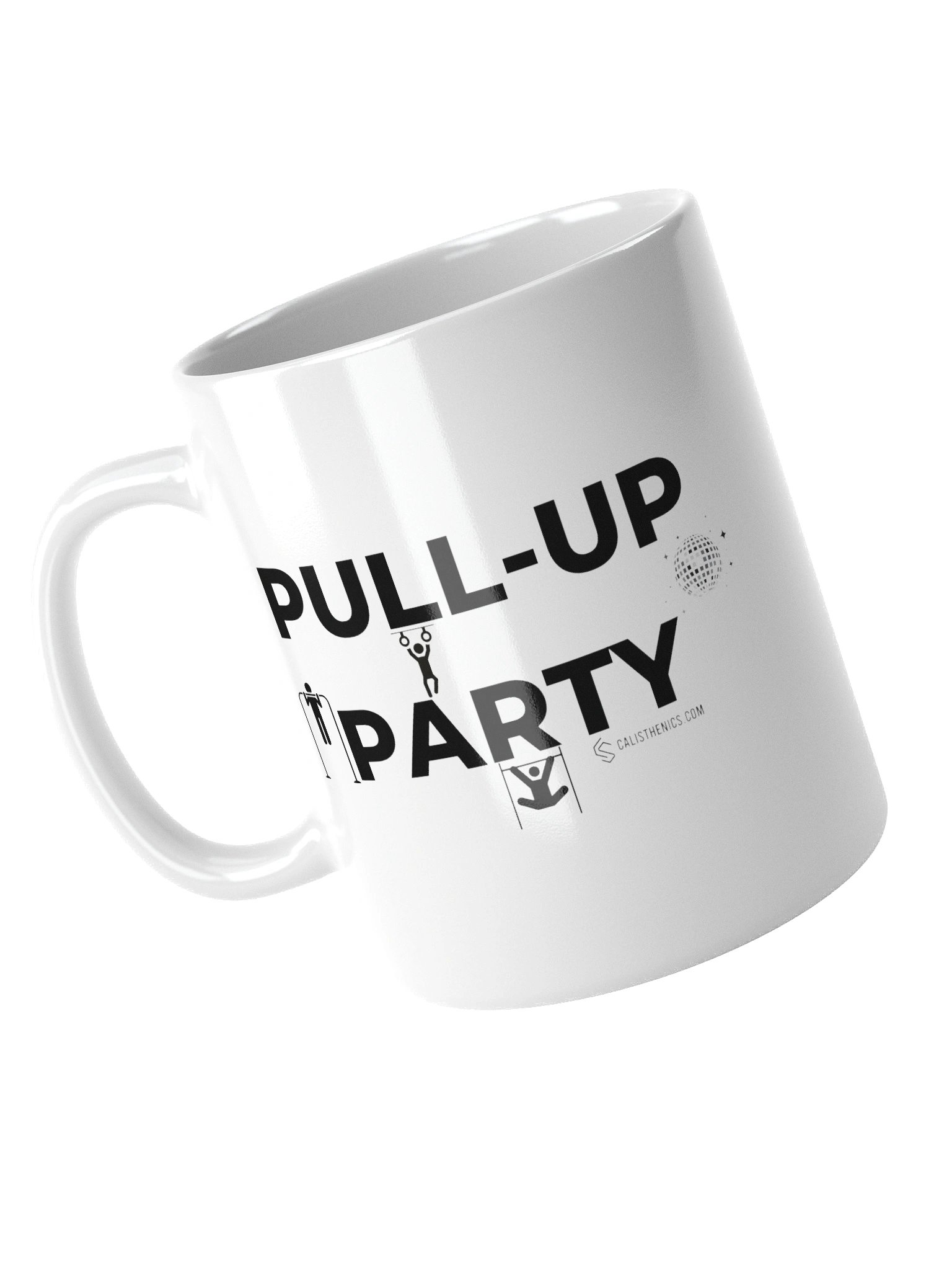 Pull-Up Party Mug (White) product image (11)