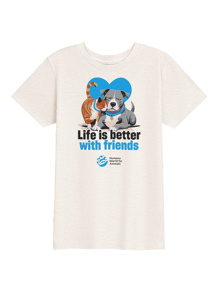 Life is better with friends - Kids shirt product image (1)