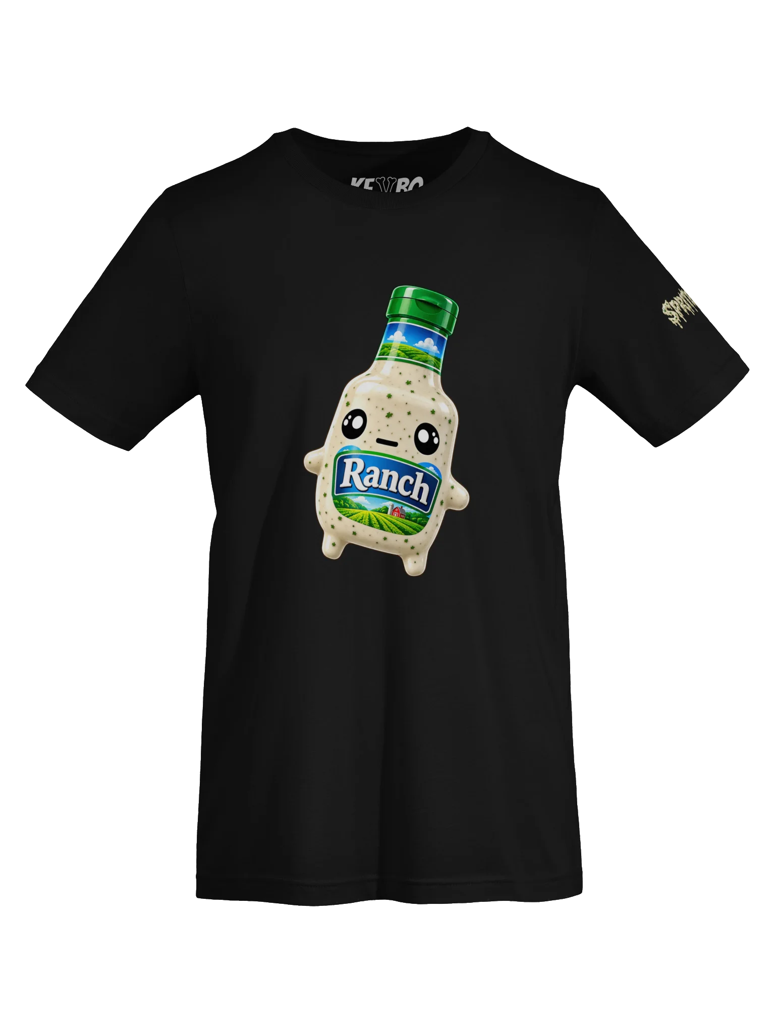 SPRITEFEST "Ranch Sprite" ADULT Black T-Shirt product image (5)