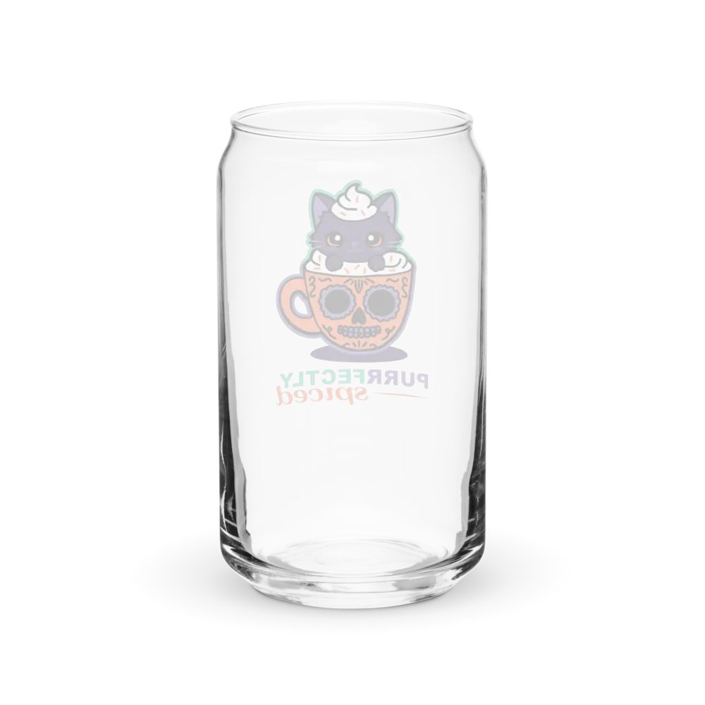 Purrfectly Spiced 16oz Can-Shaped Drinking Glass product image (9)