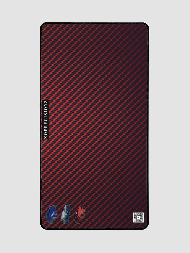 Large Gaming Mousepad - Red Carbon Fiber product image (2)