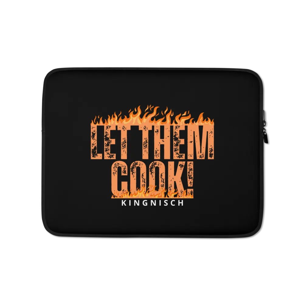 LET THEM COOK! Laptop Sleeve product image (1)