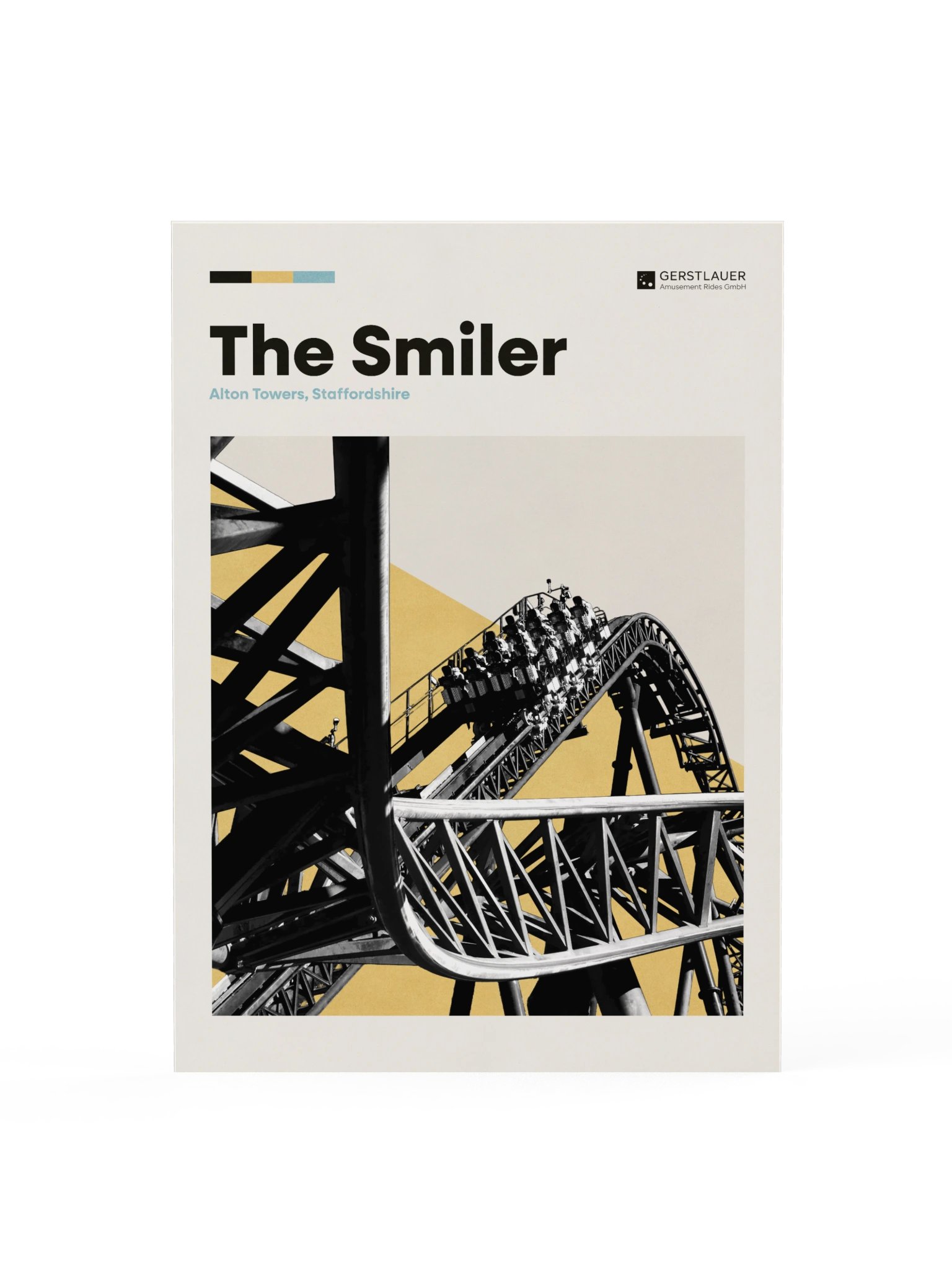 The Smiler Mid-Century Modern Poster product image (2)