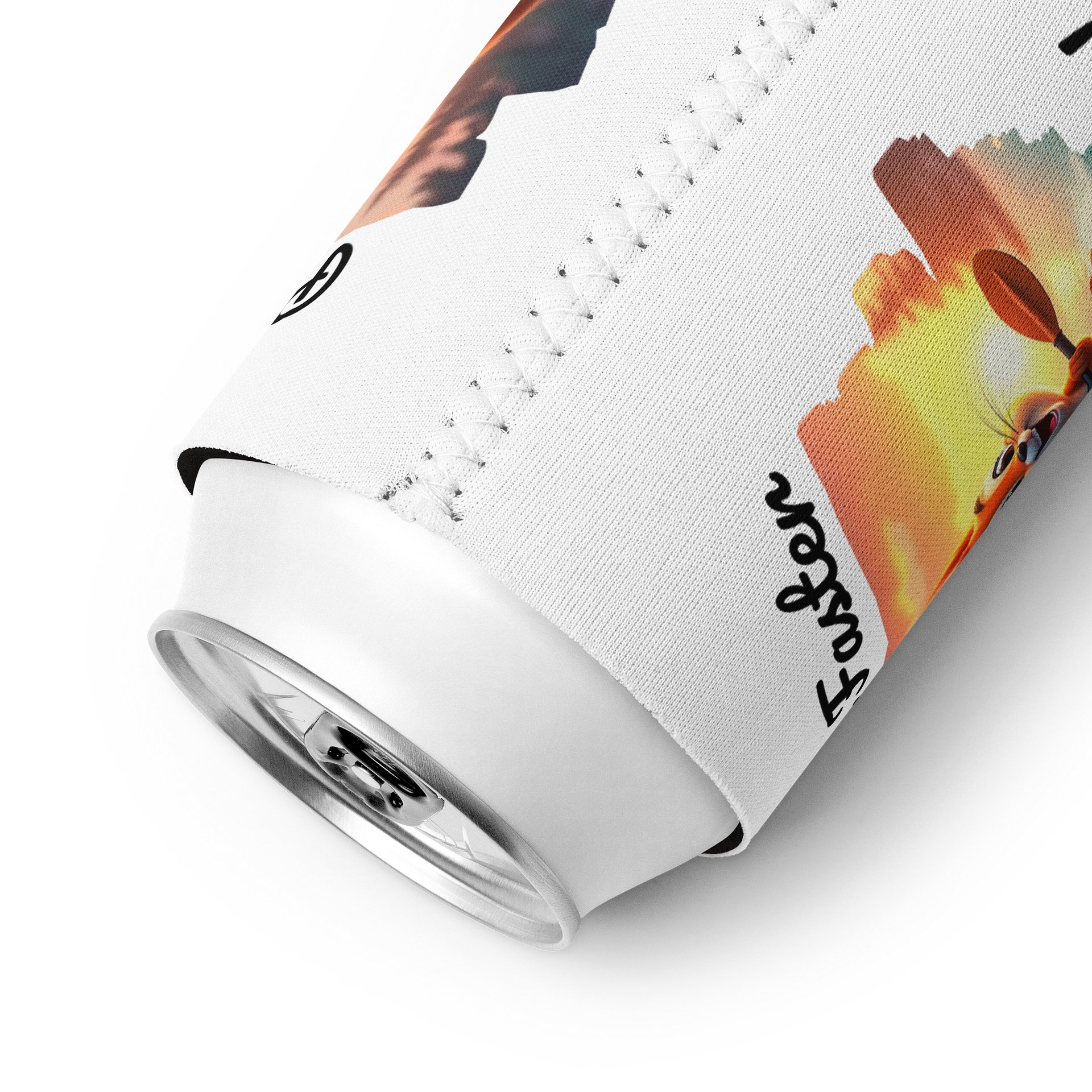 Paddle Faster, I Hear Acorns – Funny Kayaking Red Squirrel Coozie Can Cooler product image (9)