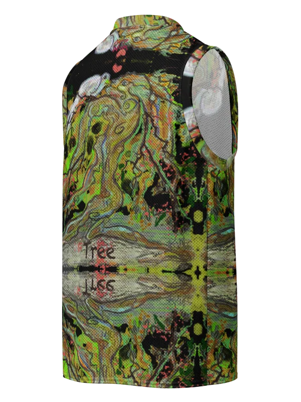 ArtyWear Maximalist Sleeveless Unisex Jersey 'Tree' product image (3)